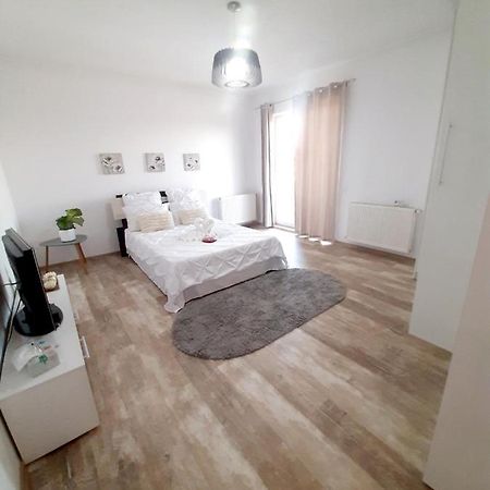 White Studio Apartment Pitesti Bagian luar foto