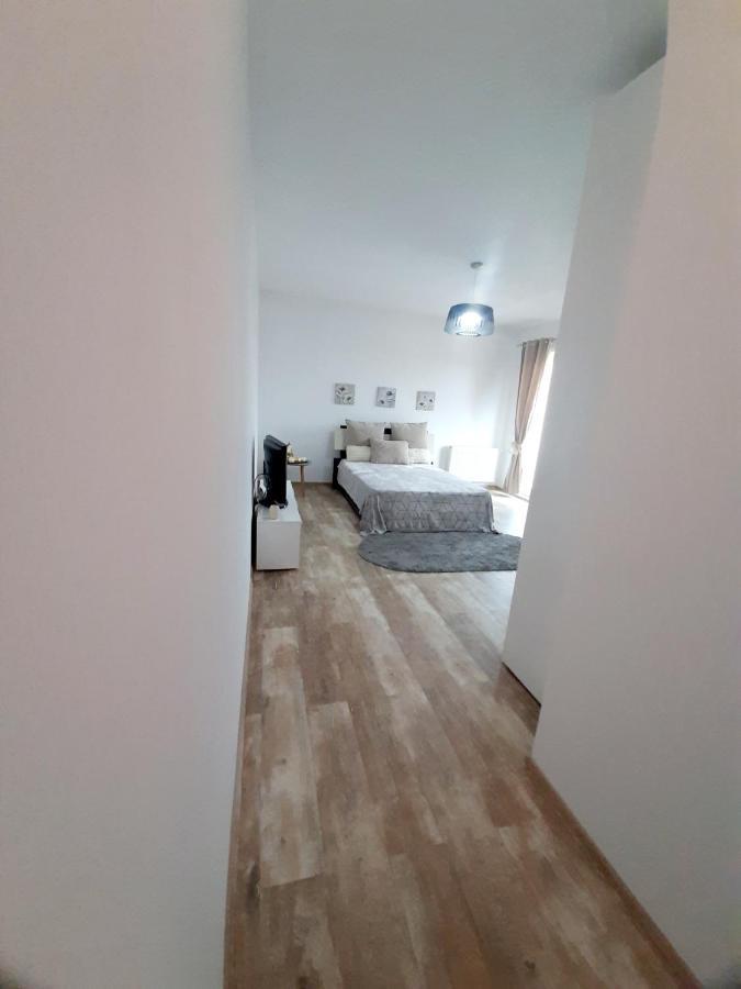 White Studio Apartment Pitesti Bagian luar foto