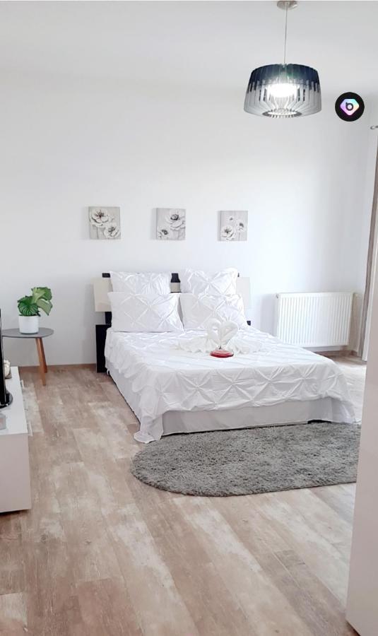 White Studio Apartment Pitesti Bagian luar foto